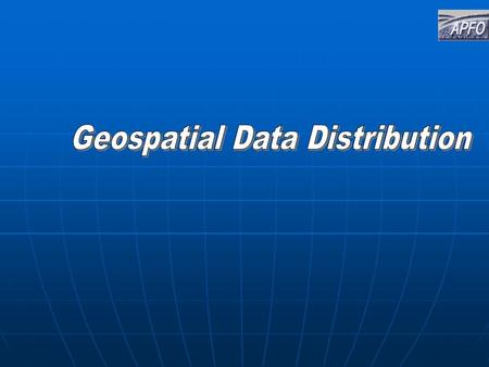 Who We Are APFO is the primary source of aerial imagery for the U.S. Department of Agriculture. APFO is the primary source of aerial imagery for the U.S.