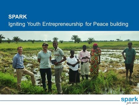 Igniting Youth Entrepreneurship for Peace building SPARK.