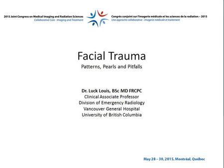 Themes  Key landmarks Clinically relevant “Gotcha” injuries ○ Easy-to-miss, land you in trouble  Simplify approaches to classification, where possible.