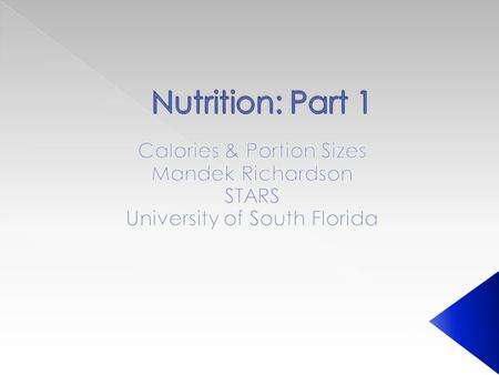 WWhat is a calorie? ›A›A calorie is a scientific way of measuring energy.