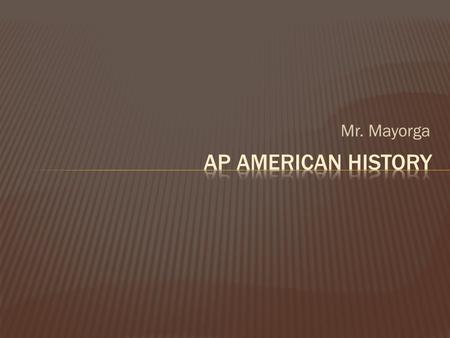 Mr. Mayorga.  Two ideas in particular had taken root in the minds of the American colonists by the mid 18th century:  Republicanism- a just society.