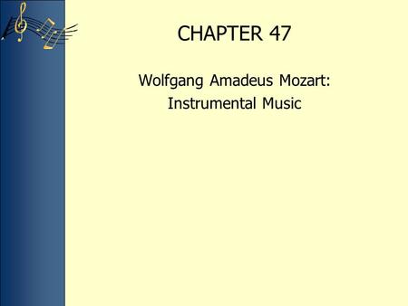 Wolfgang Amadeus Mozart: