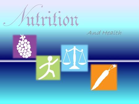 N utrition And Health. Carbohydrates Carbon hydrates = C n (H 2 O) m Form structural components in cells/tissues. provide fuel for cellular energy production.