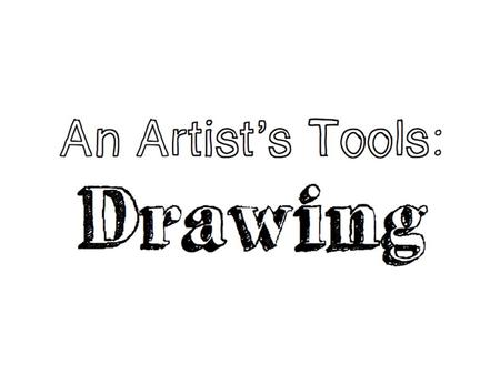 There are 2 main types of graphite drawing pencils: H and B H = “hard”	B = “black” H pencils: The higher the number, the harder the graphite. This.