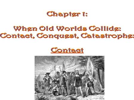 Pre- Columbian time period. First Americans came from Asia Crossed the Bering Strait during the Ice Age Following a food source Gradual migration Came.