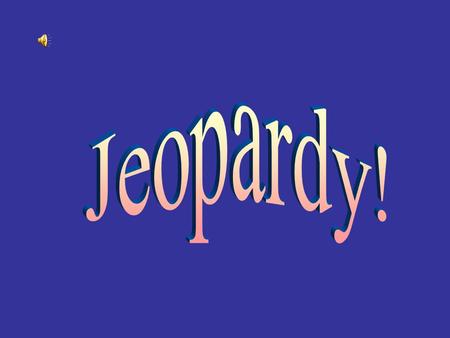 Jeopardy Spanish Exploration Portuguese Exploration British Exploration French Exploration Dutch and random facts Slavery 100 200 300 400 500 Click here.