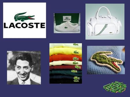 René Lacoste (02.07.1904 - 12.10.1996)  French tennis player  Wimbledon winner in1925,1928  French Open 1925,1927,1929  U.S. Open 1926, 1927  Imaginative.