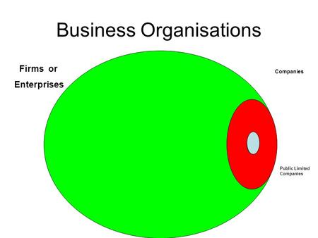 Business Organisations