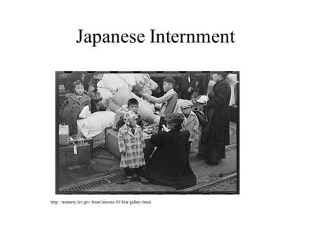 Japanese Internment