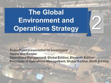 The Global Environment and Operations Strategy