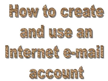 There are hundreds of Internet sites that offer free e-mail accounts. Some of the most popular are: Yahoo! Hotmail Excite Juno We’ll use Yahoo! for.