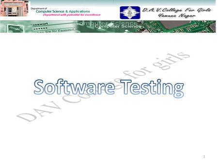 1. Topics to be discussed Introduction Objectives Testing Life Cycle Verification Vs Validation Testing Methodology Testing Levels 2.