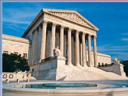 Seated left to right: Justice Clarence Thomas, Justice Antonin Scalia, Chief Justice John G. Roberts, Justice Anthony M. Kennedy, Justice Ruth Bader.