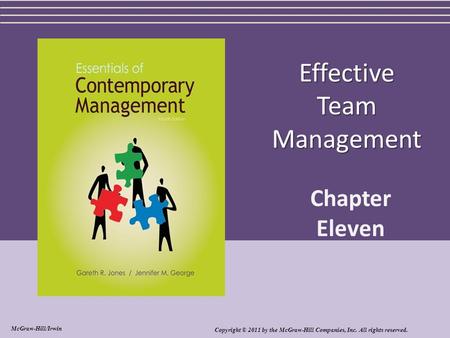 Effective Team Management