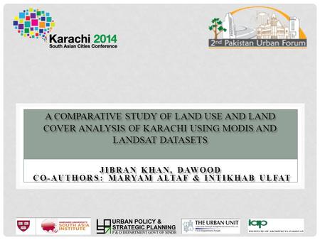 Co-authors: Maryam Altaf & Intikhab Ulfat