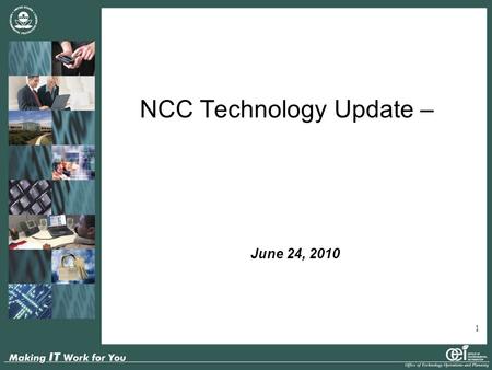 1 June 24, 2010 NCC Technology Update –. Overview of Hosting Environments Shared Dedicated Shared Hosting Platforms Domino Oracle Application Server/