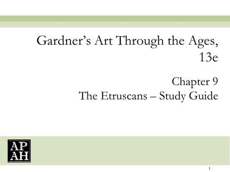 Gardner’s Art Through the Ages, 13e