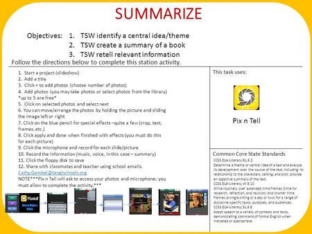 Task Card Templates Choose one slide below each week to create a task card for a Tech Tub station. Make sure to fill in the “Notes” below the task card.