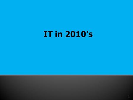 1. 2 IT innovations in specialized areas where competitors will have difficulty copying Excellence in design of processes and activities and how they.