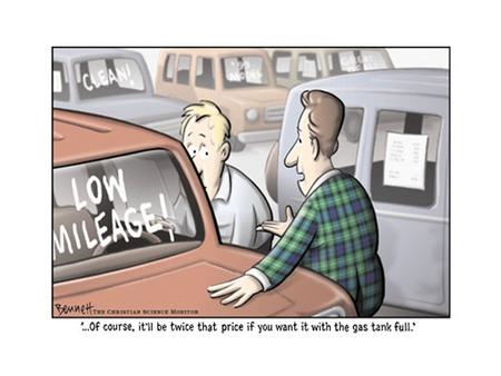 Car Buying Caveat Emptor Step One: Decide What’s Important? What do you need the car for? What qualities of the car are most important?