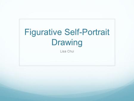 Figurative Self-Portrait Drawing