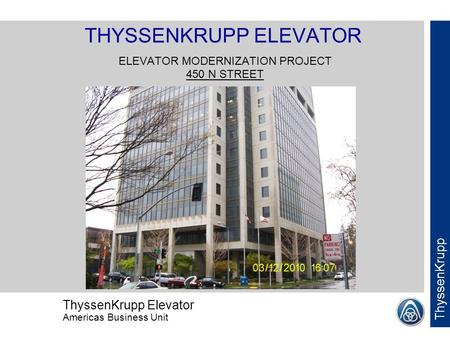 THYSSENKRUPP ELEVATOR