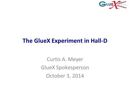 The GlueX Experiment in Hall-D