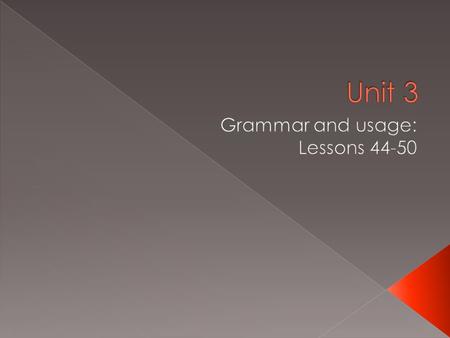  Personal pronouns have different forms, or cases, to indicate their function. › Use the subjective case for pronouns that function as part of the subject.