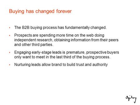 Buying has changed forever