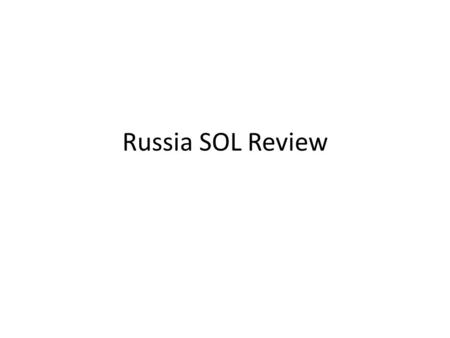 Russia SOL Review. Most important areas of Russia GDP (Gross Domestic Product) Kazakhstan Russia Turkmenistan.