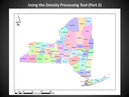 Using the Density Processing Tool (Part 2). Goals of the Lesson: Demonstrate how to load the Density Processing Tool. Orientation to the Density Processing.