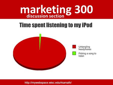 marketing 300 discussion section