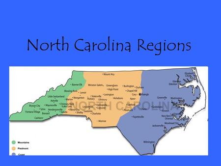 North Carolina Regions