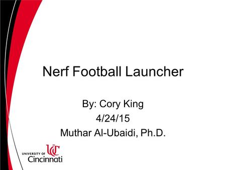 Nerf Football Launcher