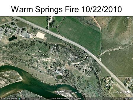 Warm Springs Fire 10/22/2010. Property Owners Stuff.