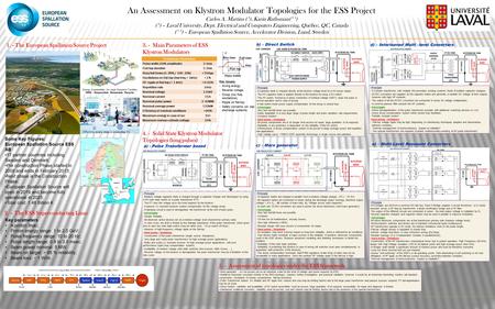 An Assessment on Klystron Modulator Topologies for the ESS Project Carlos A. Martins (*), Karin Rathsman(**) (*) – Laval University, Dept. Electrical and.