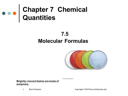 Chapter 7 Chemical Quantities