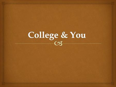   If you are going to learn the basic skills needed to be successful in your career in middle school and high school, what’s the need for college? Why.