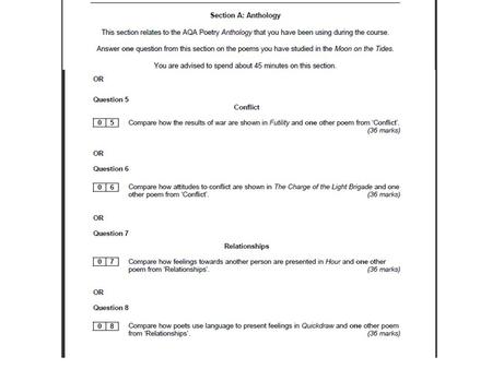 How Are We Supposed To Do It? AO1 respond to texts critically and imaginatively; select and evaluate relevant textual detail to illustrate and support.