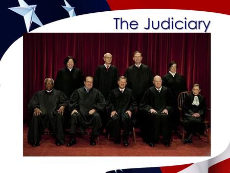 The Judiciary. Constitutional Underpinnings and Evolution  Basis of Power is Found in Article III Supreme Court Congress given power to create lower.