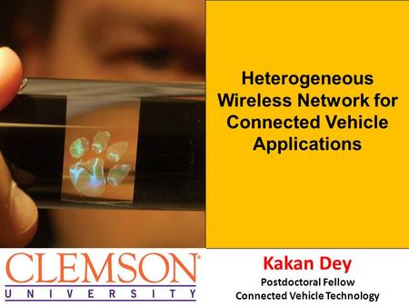 Heterogeneous Wireless Network for Connected Vehicle Applications