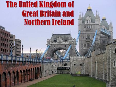 The big island is called Great Britain The small one is called Ireland Great Britain is washed by the North Sea, the Irish Sea and the English Channel.