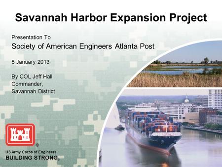 Savannah Harbor Expansion Project