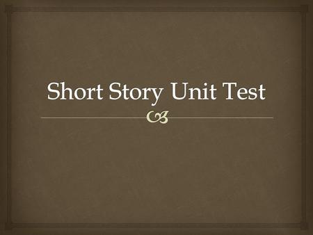   Choose TWO of the following three questions to demonstrate your understanding of the stories we have studied. (If you do all three questions, only.