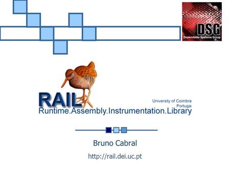 Bruno Cabral  Summary Vision Statement Process and Methodology Key Features Application scenarios What can we really do with RAIL?