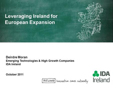 Leveraging Ireland for European Expansion