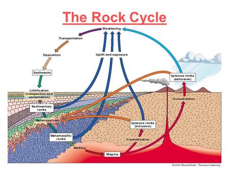 The Rock Cycle.