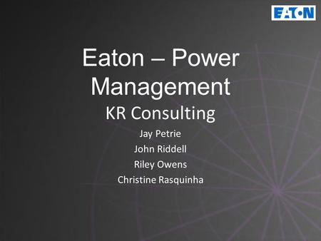 Eaton – Power Management