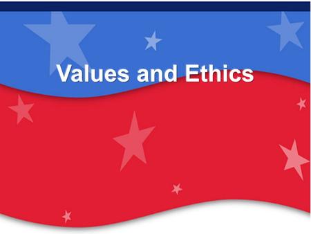 Values and Ethics EDU 131 Constitution Day 15 Sept 2006.