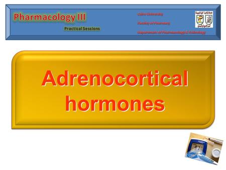 Adrenocortical hormones